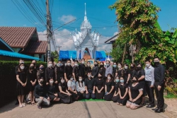 20220129073338(2).jpg - คณะครูและผู้บริหารร่วมเป็นเจ้าภาพสวดพระอภิธรรมคืนสุดท้ายคุณยาย คำบาง | https://ssl.ac.th