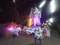 20220129073343.jpg - คณะครูและผู้บริหารร่วมเป็นเจ้าภาพสวดพระอภิธรรมคืนสุดท้ายคุณยาย คำบาง | https://ssl.ac.th