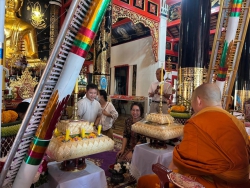 20241119090936.jpg - กิจกรรมสืบสานประเพณียี่เป็งรำลึก และงานลอยกระทง ของโรงเรียนสันทรายหลวง ประจำปีการศึกษา 2567 | https://ssl.ac.th