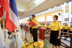 20241203021333.jpg - พิธีน้อมรำลึกเนื่องในวันคล้ายวันพระบรมราชสมภพ พระบาทสมเด็จพระบรมชนกาธิเบศร มหาภูมิพลอดุลยเดชมหาราช บรมนาถบพิตร | https://ssl.ac.th