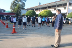 20220129075804.jpg - บรรยากาศการเปิดเรียน On Site กลุ่มA วันแรก | https://ssl.ac.th