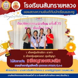 20241221053944.jpg - ขอแสดงความยินดีกับตัวแทนนักเรียนทุกกิจกรรมที่ร่วมแข่งขันงานศิลปหัคถกรรมนักเรียน ครั้งที่ 72 | https://ssl.ac.th