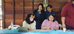 20250222043026(2).jpg - นางสาวรัญชิดา เกิดผล ครูโรงเรียนสันทรายหลวง ร่วมเป็นวิทยากรให้ความรู้ เพื่อให้ครูสามารถให้คำแนะนำที่เหมาะสมแก่นักเรียนเกี่ยวกับการศึกษาต่อ การเลือกอาชีพ | https://ssl.ac.th