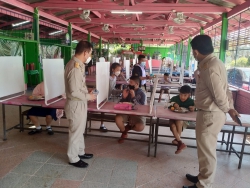 20220210103743.jpg - โรงเรียนสันทรายหลวงเปิดเรียนOn site ทุกระดับชั้น | https://ssl.ac.th