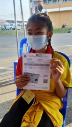 20220302024330(2).jpg - นักเรียนฉีดวัคซีน Pfizer สำหรับเด็กที่มีอายุ 5-11 ปี เข็มที่ 1 | https://ssl.ac.th