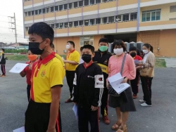 20220311015040(3).jpg - นักเรียนกลุ่มอายุ 5-11 ปี รับการฉีดวัคซีนเข็มแรก ณ โรงพยาบาลสันทราย | https://ssl.ac.th