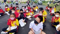 20220414130352(2).jpg - ฉีดวัคซีน เข็มที่ 1 ของนักเรียนชั้นประถมศึกษาปีที่ 2 | https://ssl.ac.th