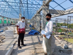 20220414131603.jpg - ผอ.ประพันธ์ ทองหนัก..พบปะหารือพื่อหารือแนวทางตรวจรับ-อนุมัติวัสดุงาน | https://ssl.ac.th