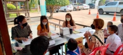 20220414131942.jpg - การรับรายงานตัว นร. ชั้นอนุบาล 2 และ ป. 1  | https://ssl.ac.th