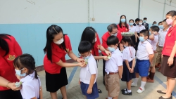 20220414133126(1).jpg - พิธีปัจฉิมนิเทศ นักเรียนอนุบาล3 ป.6 และ ม.3 รุ่น Emmeline ปี 2565 | https://ssl.ac.th