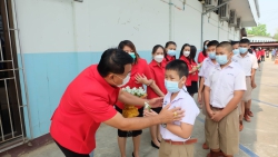 20220414133128.jpg - พิธีปัจฉิมนิเทศ นักเรียนอนุบาล3 ป.6 และ ม.3 รุ่น Emmeline ปี 2565 | https://ssl.ac.th