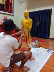 20220527040926.jpg - สร้างฐานพระพุทธรูปประจำ รร. - ปิดทององค์พระพุทธรูป - และ ปิดทองฉัตร | https://ssl.ac.th