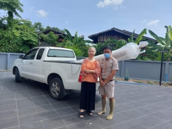 20220609093853.jpg - คุณครู.สมเพชร ชาญมานนท์ ( ข้าราชครู บำนาญ ศิษย์เก่า รร. สันทรายหลวง ) มอบฉากกั้นห้อง | https://ssl.ac.th