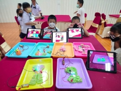 20220823031703(2).jpg - กิจกรรมการจัดการเรียนการสอน stem ด้วยเทคโนโลยีดิจิทัล ให้กับนักเรียนชั้นป.4/1  | https://ssl.ac.th