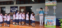 20220913045935(1).jpg - บริษัทโฟร์โมสต์ มอบนมให้นักเรียนสันทรายหลวง จำนวน 1,000 กล่อง | https://ssl.ac.th