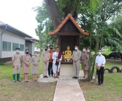 20210922090526.jpg - อันเชิญพระประดิษฐานซุ้ม ( แผนกอนุบาล ) | https://ssl.ac.th
