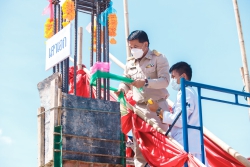 20210922091019.jpg - พิธียกเสาเอกและบวงสรวงสิ่งศักดิ์สิทธิ์การก่อสร้างอาคารเรียนแบบ318ล/55-ข เขตแผ่นดินไหว | https://ssl.ac.th