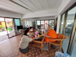 20230112062225.jpg - ทีมงานบริหารและตัวแทนคณะครูร่วมกราบนมัสการฯสวัสดีปีใหม่ ท่านพระครูฯ หลวงพ่อเจ้าคณะอำเภอสันทราย | https://ssl.ac.th