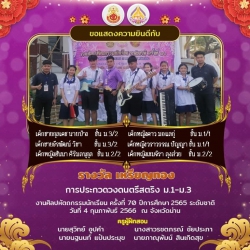 20230206033213(1).jpg - ขอแสดงความยินดีชื่นชมกับตัวแทนนักเรียนและครูที่ทุ่มเทการฝึกซ้อมงานศิลปหัตถกรรมนักเรียนครั้งที่70 | https://ssl.ac.th