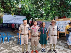 20230515093345(10).jpg - ลูกเสือ กกต โรงเรียนสันทรายหลวง ทำหน้าที่ประจำหน่วยเลือกตั้ง จำนวน 20 หน่วย | https://ssl.ac.th