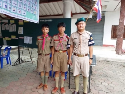20230515093345(2).jpg - ลูกเสือ กกต โรงเรียนสันทรายหลวง ทำหน้าที่ประจำหน่วยเลือกตั้ง จำนวน 20 หน่วย | https://ssl.ac.th