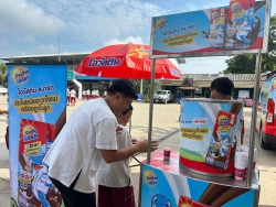 20230612080644.jpg - ขอขอบคุณโอวัลติน ที่มามอบความอร่อยให้แก่เด็กๆสันทรายหลวงทุกๆปีคะ | https://ssl.ac.th