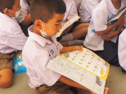 20230621072143.jpg - บริษัท ขนมฟรุตกัมมี ตรา สปาเก็ตโต้ มอบขนม สมุดและสีเทียนให้นักเรียนทุกระดับชั้น | https://ssl.ac.th