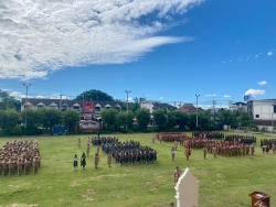 20230711112435.jpg - กองลูกเสือโรงเรียนสันทรายหลวงทบทวนคำปฏิญาณและสวนสนาม เนื่องในวันสถาปนาลูกเสือแห่งชาติ | https://ssl.ac.th