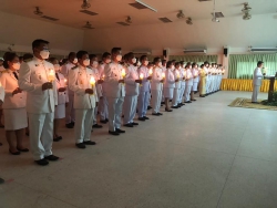 20230801091251(4).jpg - พิธีจุดเทียนชัยถวายพระพรชัยมงคล เฉลิมพระชนมพรรษาพระบาทสมเด็จพระเจ้าอยู่หัวรัชกาลที่ ๑๐ | https://ssl.ac.th