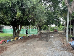 20230805082555.jpg - ปรับถนนแผนกอนุบาล | https://ssl.ac.th
