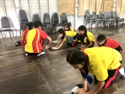 20230921040619(1).jpg - นักเรียนชั้นมัธยมร่วมพัฒนาสถานที่แผนกอนุบาลเพื่อเตรียมรับการประเมินโรงเรียนพระราชทาน | https://ssl.ac.th