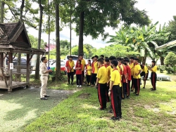 20230921040620.jpg - นักเรียนชั้นมัธยมร่วมพัฒนาสถานที่แผนกอนุบาลเพื่อเตรียมรับการประเมินโรงเรียนพระราชทาน | https://ssl.ac.th