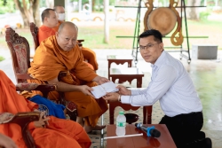 20230921041240.jpg - ทำบุญโดมอเนกประสงค์พร้อมทอดผ้าป่าเพื่อการศึกษาฯ โรงเรียนสันทรายหลวง | https://ssl.ac.th