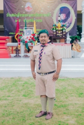 20231124071729(3).jpg - ผู้กำกับลูกเสือ ลูกเสือและเนตรนารีโรงเรียนสันทรายหลวง ร่วมถวายราชสดุดีรัชกาลที่ 6 เนื่องในวันวันพระมหาธีราชเจ้า | https://ssl.ac.th