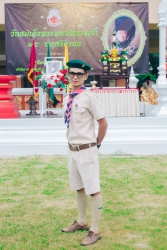 20231124071729(4).jpg - ผู้กำกับลูกเสือ ลูกเสือและเนตรนารีโรงเรียนสันทรายหลวง ร่วมถวายราชสดุดีรัชกาลที่ 6 เนื่องในวันวันพระมหาธีราชเจ้า | https://ssl.ac.th