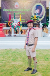 20231124071729(7).jpg - ผู้กำกับลูกเสือ ลูกเสือและเนตรนารีโรงเรียนสันทรายหลวง ร่วมถวายราชสดุดีรัชกาลที่ 6 เนื่องในวันวันพระมหาธีราชเจ้า | https://ssl.ac.th