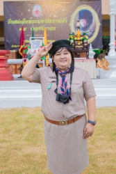 20231124071729.jpg - ผู้กำกับลูกเสือ ลูกเสือและเนตรนารีโรงเรียนสันทรายหลวง ร่วมถวายราชสดุดีรัชกาลที่ 6 เนื่องในวันวันพระมหาธีราชเจ้า | https://ssl.ac.th