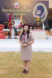 20231124071730(1).jpg - ผู้กำกับลูกเสือ ลูกเสือและเนตรนารีโรงเรียนสันทรายหลวง ร่วมถวายราชสดุดีรัชกาลที่ 6 เนื่องในวันวันพระมหาธีราชเจ้า | https://ssl.ac.th