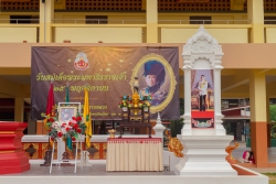 20231124071731(2).jpg - ผู้กำกับลูกเสือ ลูกเสือและเนตรนารีโรงเรียนสันทรายหลวง ร่วมถวายราชสดุดีรัชกาลที่ 6 เนื่องในวันวันพระมหาธีราชเจ้า | https://ssl.ac.th