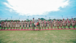20231124071735(5).jpg - ผู้กำกับลูกเสือ ลูกเสือและเนตรนารีโรงเรียนสันทรายหลวง ร่วมถวายราชสดุดีรัชกาลที่ 6 เนื่องในวันวันพระมหาธีราชเจ้า | https://ssl.ac.th