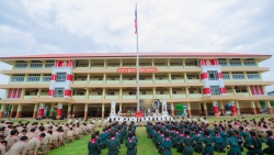 20231124071737(4).jpg - ผู้กำกับลูกเสือ ลูกเสือและเนตรนารีโรงเรียนสันทรายหลวง ร่วมถวายราชสดุดีรัชกาลที่ 6 เนื่องในวันวันพระมหาธีราชเจ้า | https://ssl.ac.th