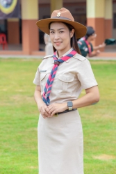 20231124071745(2).jpg - ผู้กำกับลูกเสือ ลูกเสือและเนตรนารีโรงเรียนสันทรายหลวง ร่วมถวายราชสดุดีรัชกาลที่ 6 เนื่องในวันวันพระมหาธีราชเจ้า | https://ssl.ac.th