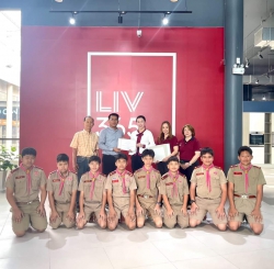 20231201074245.jpg - โรงเรียนสันทรายหลวงขอขอบคุณ บริษัท LIV. 365 โดย.คุณไพบูลย์ วัชรสุรังค์ พร้อมครอบครัว บริจาคกระเบื้องปูพื้น  | https://ssl.ac.th