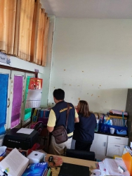 20231209110306(2).jpg - วิศวะกรโยธาและผังเมืองเชียงใหม่ตรวจสอบสภาพอาคารเรียนอาคารประกอบ หลังจากเหตุแผ่นดินไหว | https://ssl.ac.th