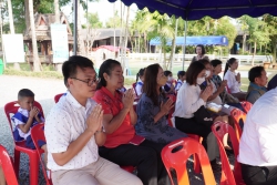 20231209115929.jpg -  พิธีขึ้นศาลพระภูมิเจ้าที่ใหม่ ที่โรงเรียนสันทรายหลวง แผนกอนุบาล | https://ssl.ac.th