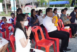 20231209115948.jpg -  พิธีขึ้นศาลพระภูมิเจ้าที่ใหม่ ที่โรงเรียนสันทรายหลวง แผนกอนุบาล | https://ssl.ac.th