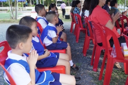 20231209115953.jpg -  พิธีขึ้นศาลพระภูมิเจ้าที่ใหม่ ที่โรงเรียนสันทรายหลวง แผนกอนุบาล | https://ssl.ac.th