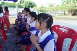 20231209115954.jpg -  พิธีขึ้นศาลพระภูมิเจ้าที่ใหม่ ที่โรงเรียนสันทรายหลวง แผนกอนุบาล | https://ssl.ac.th