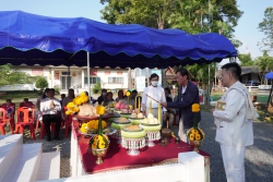 20231209120018.jpg -  พิธีขึ้นศาลพระภูมิเจ้าที่ใหม่ ที่โรงเรียนสันทรายหลวง แผนกอนุบาล | https://ssl.ac.th