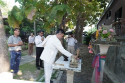 20231209120048.jpg -  พิธีขึ้นศาลพระภูมิเจ้าที่ใหม่ ที่โรงเรียนสันทรายหลวง แผนกอนุบาล | https://ssl.ac.th